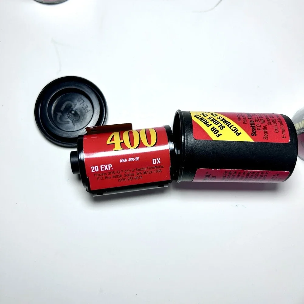3 Seattle Film Works 35mm 20 Exposures Color ISO 400 200 Film ROLL SEALED